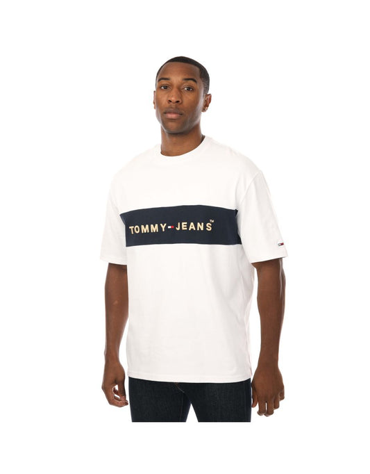 Men's Tommy Hilfiger Archive Logo T-Shirt in White