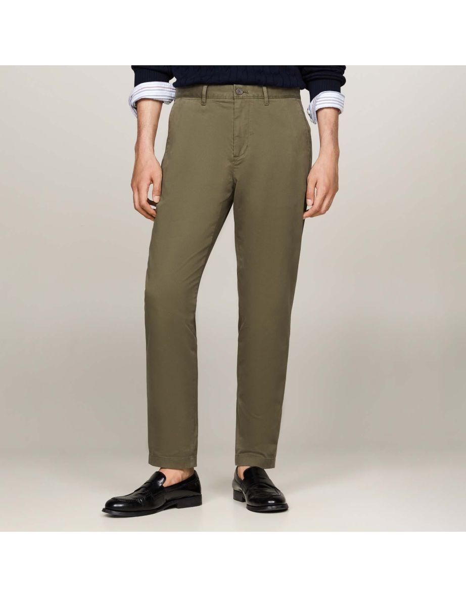 Tommy Hilfiger Uomo Denton - Chinos stampati dal taglio dritto - Grigio