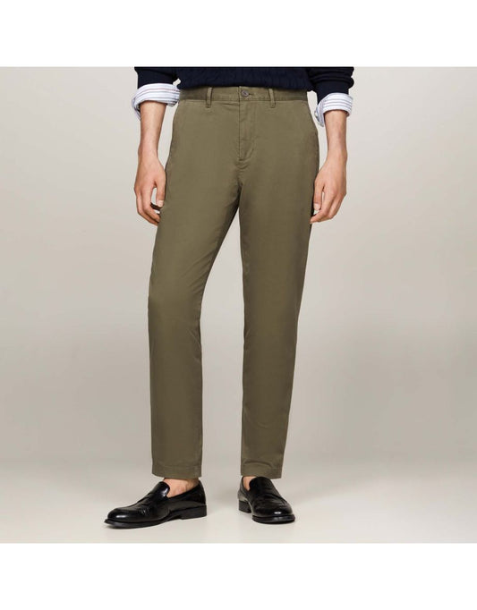 Tommy Hilfiger Uomo Denton - Chinos stampati dal taglio dritto - Grigio