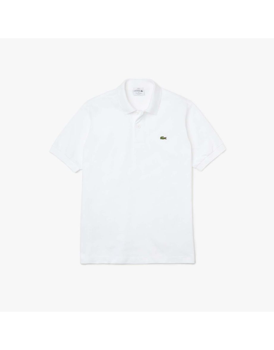 Camisa polo masculina Lacoste Customizable Holiday em branco