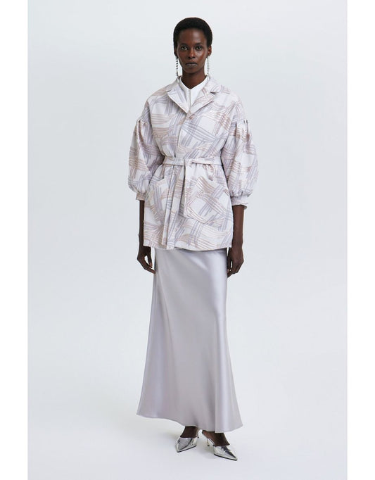 Giacca oversize a maniche larghe