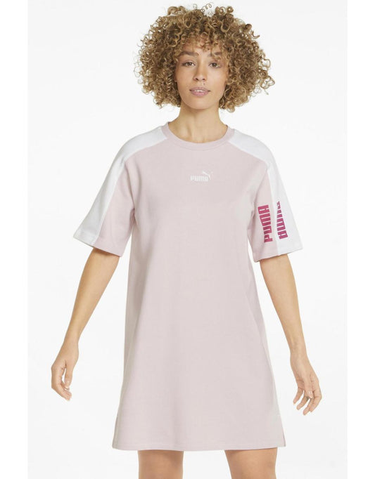 Puma Rosa Colonna Mini T-Shirt Dress