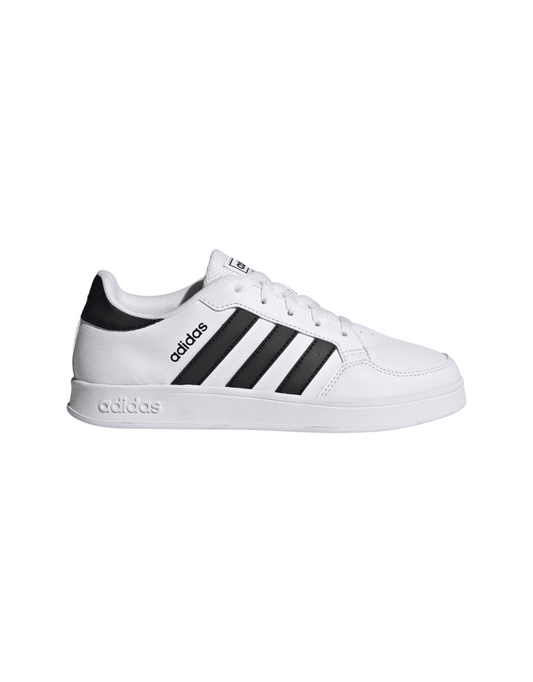 Tênis Adidas Junior Breaknet para menino, branco