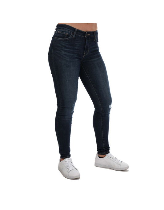 Jeans Levi's 710 Super Skinny da donna in Broke The Bar Blu