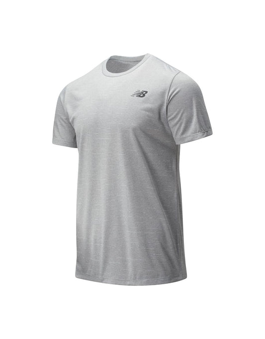 Camiseta masculina New Balance Sport Tech - Cinza