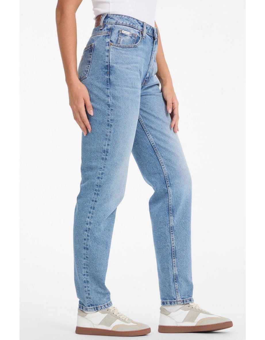 Jeans Gj Mom in blu medio