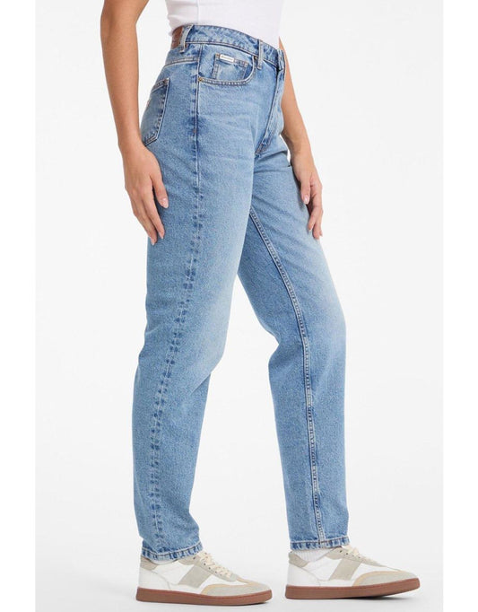 Jeans Gj Mom in blu medio