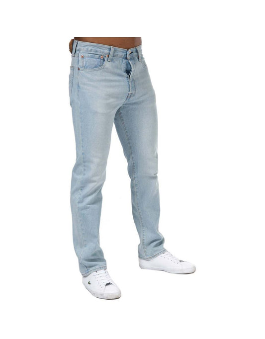 Jeans Levi's 501 Original da uomo in Thunder Moon Rock Blu