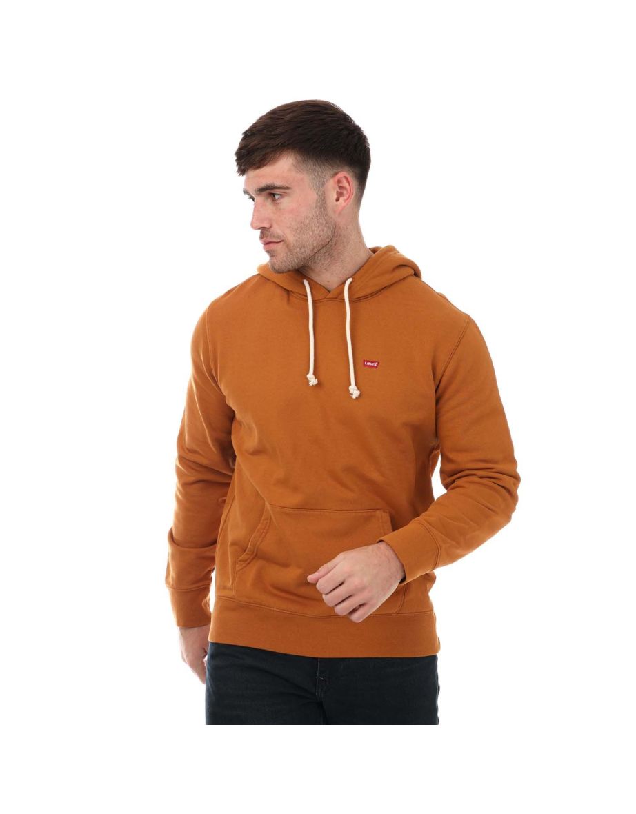 Sudadera con capucha Levi's Original Marrón para hombre