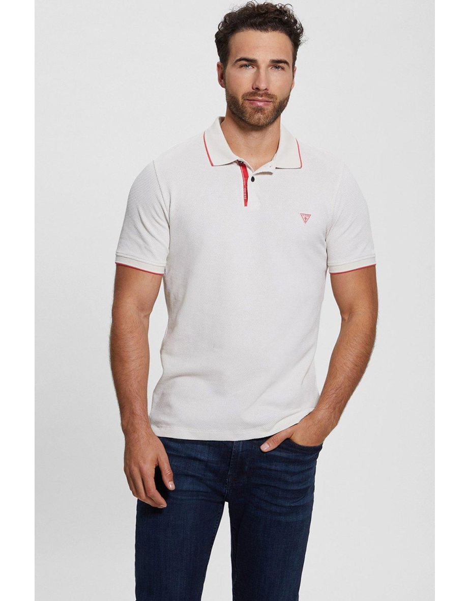 Polo SS New Tech Stretch - Pietra smussata