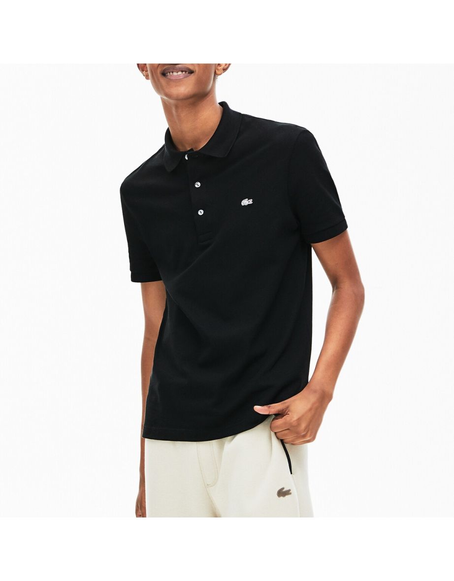 PH4014 Camisa polo de piquê de algodão esticado Slim Fit