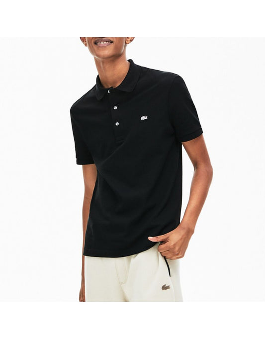 PH4014 Camisa polo de piquê de algodão esticado Slim Fit