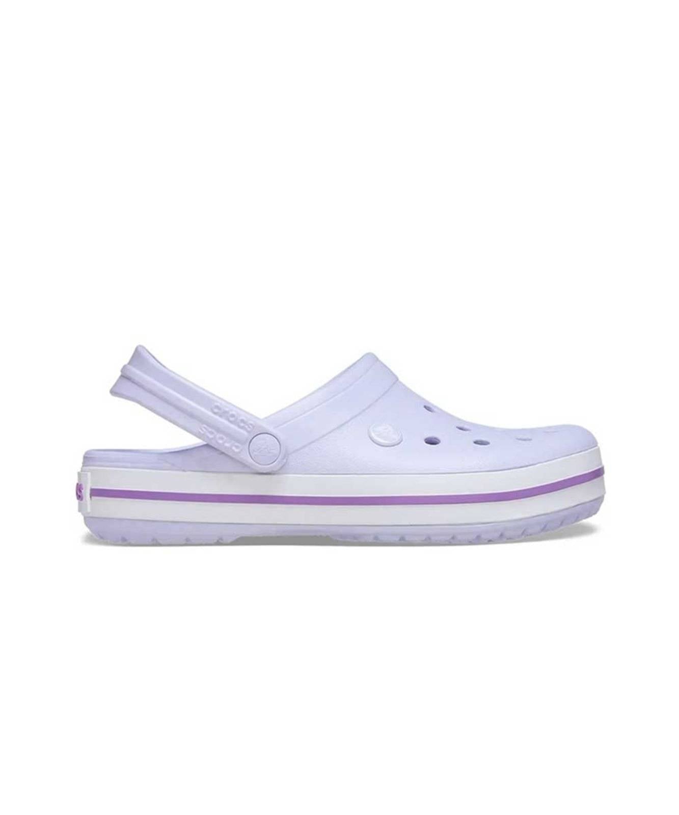 Zoccolo Crocs Crocband da donna in viola