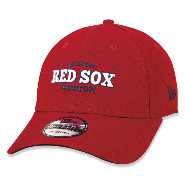 Boné New Era Exclusive - 9FORTY MLB Boston Red Sox College Est 1901 Edition Chapéu