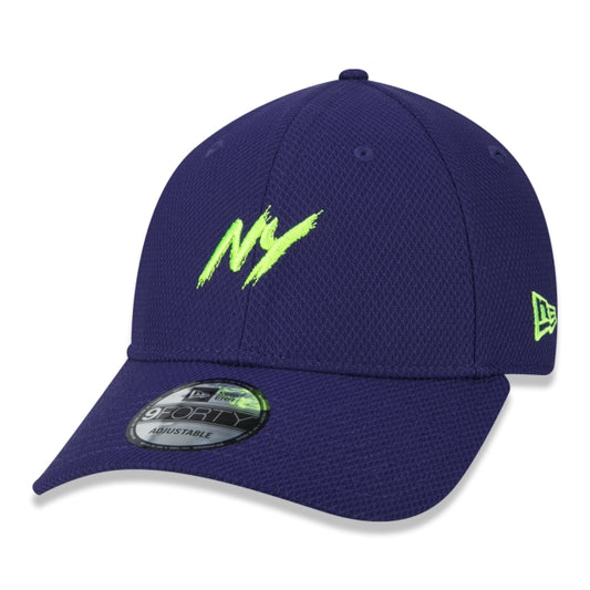 Boné exclusivo New Era - 9FORTY MLB New York Yankees Rave Space Galactic Edition Chapéu