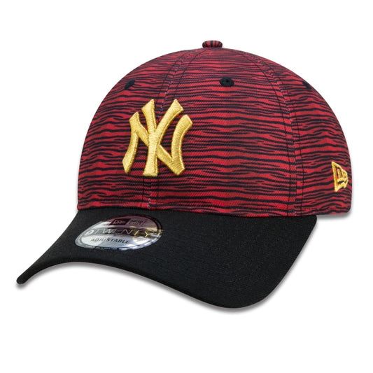 Berretto esclusivo New Era - 9TWENTY a tesa curva Golden Culture con stampa completa New York Yankees Edition