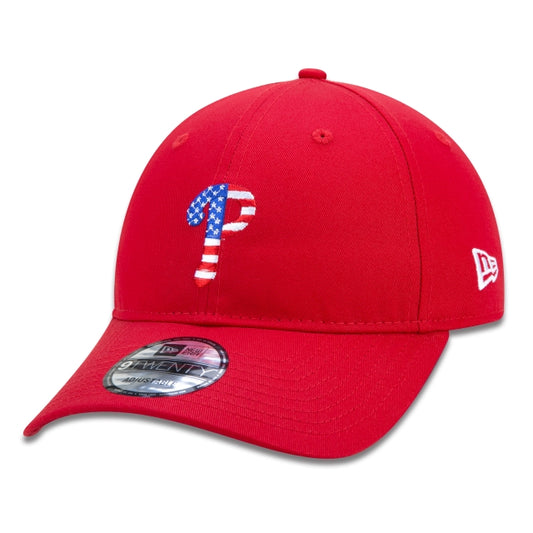 Cappello esclusivo New Era - 9TWENTY Strapback a tesa curva MLB Philadelphia Phillies Edizione USA