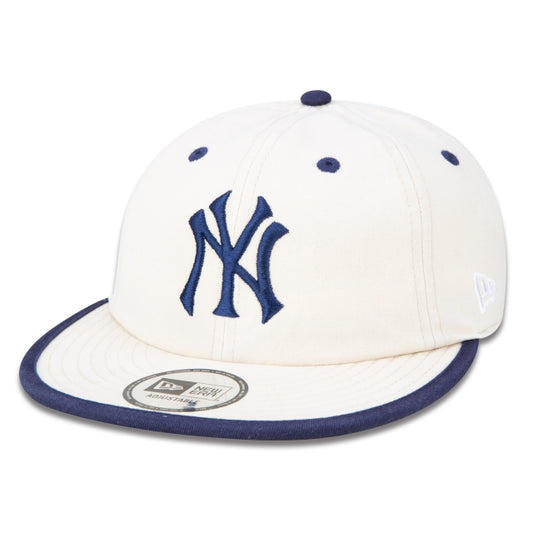 Cappello esclusivo New Era - Edizione casual classica dei New York Yankees a tesa piatta