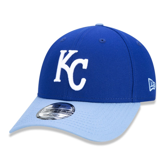 Berretto esclusivo New Era - 9FORTY MLB Kansas City Royals a tesa curva Snapback Edizione Blu