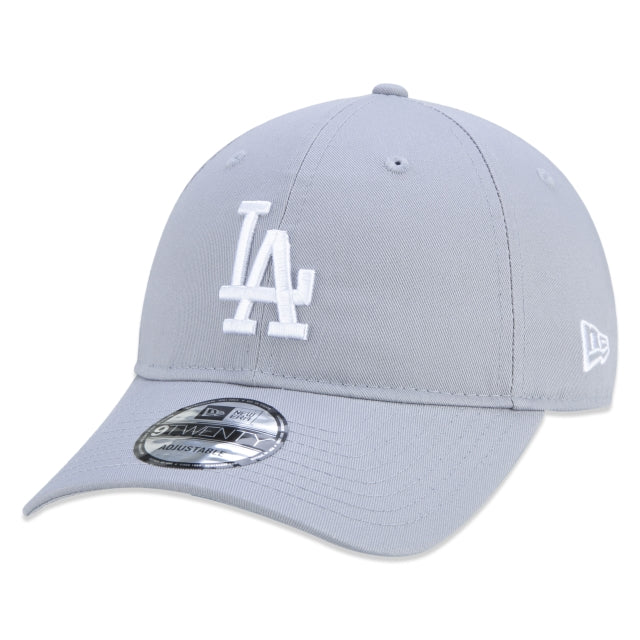 Berretto esclusivo New Era - 9TWENTY MLB Los Angeles Dodgers a tesa curva Edizione Grigia
