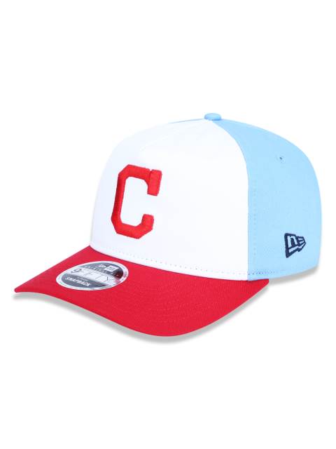 Boné New Era Exclusive - Cleveland Indians MLB Golfer Edition Chapéu