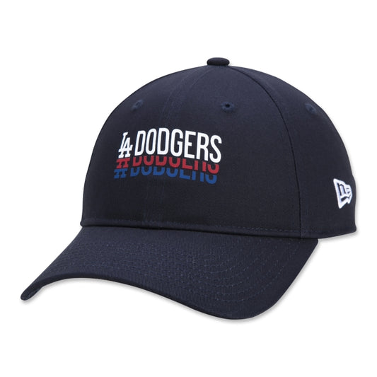 Berretto esclusivo New Era - 9TWENTY Strapback a tesa curva Los Angeles Dodgers Edizione Urban Tech Rubber