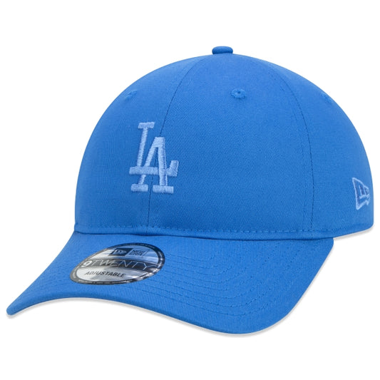 Berretto esclusivo New Era - 9TWENTY Strapback MLB Los Angeles Dodgers Classic a tesa curva Edizione Blu