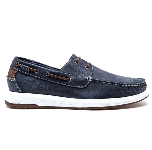 Mocasín Easy Flop Pulse Azul Marino
