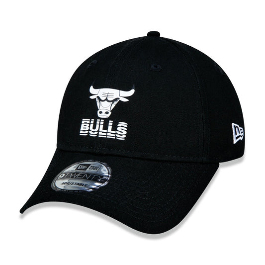 Cappellino esclusivo New Era - 9TWENTY NBA Chicago Bulls Urban Tech Edizione Bianco e Nero