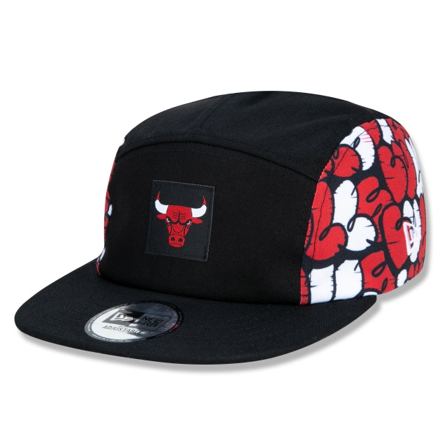 Cappello New Era Exclusive Cap - Chicago Bulls Street Life Edition Camper Strapback Flat Brim Hat