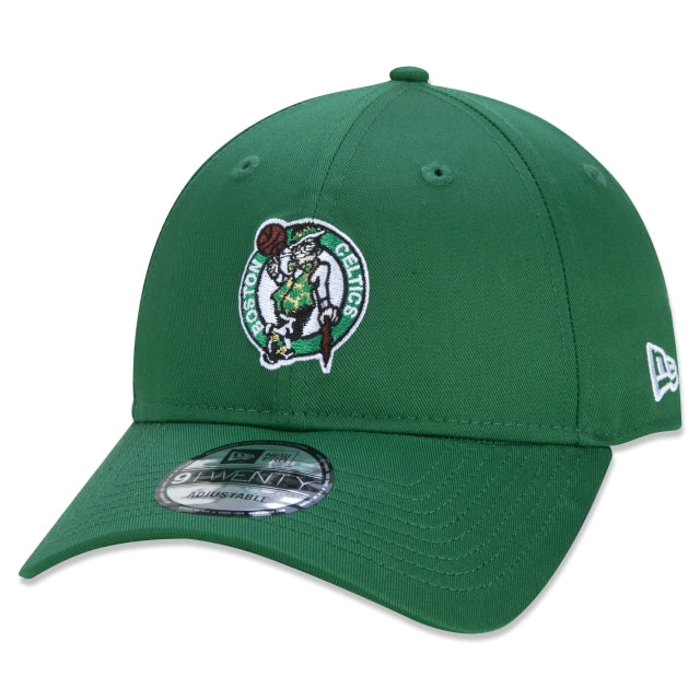 Berretto esclusivo New Era - 9TWENTY Strapback a tesa curva Boston Celtics Team Edition