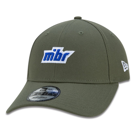 Cappello esclusivo New Era - 9FORTY MiBR Olive Green Curved Brim Snapback Made in Brazil Edition