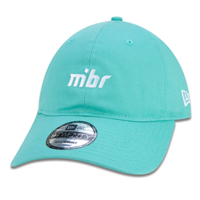 Cappello esclusivo New Era - 9TWENTY MiBR Made in Brazil Edizione verde con tesa curva e strapback