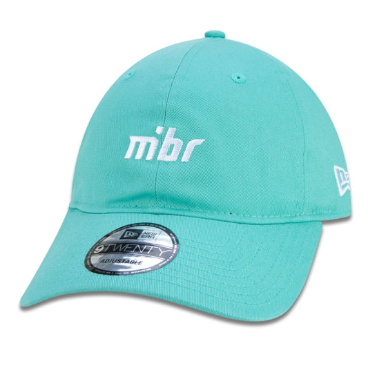 Cappello esclusivo New Era - 9TWENTY MiBR Made in Brazil Edizione verde con tesa curva e strapback