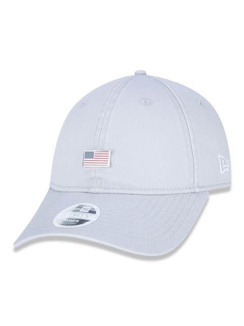 Gorra New Era Exclusiva - Mujer 9FORTY 90s Continúa Bandera Edición USA