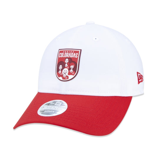 Berretto esclusivo New Era - Donna 9TWENTY Strapback a tesa curva Edizione Internazionale di Calcio