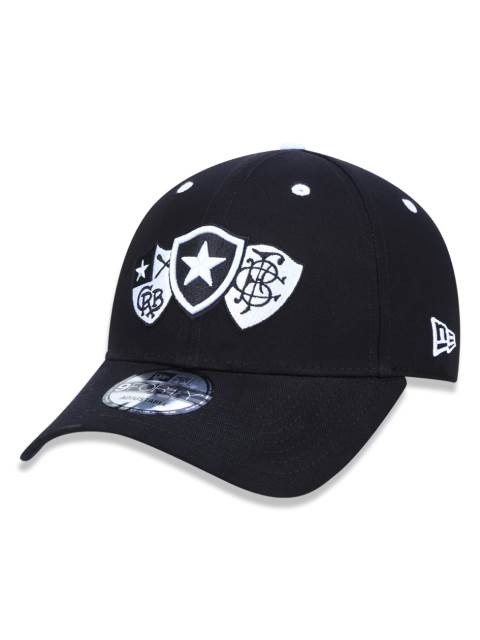 Boné New Era Exclusive - 9FORTY Ajustável com aba curva Boné Botafogo Football Edition
