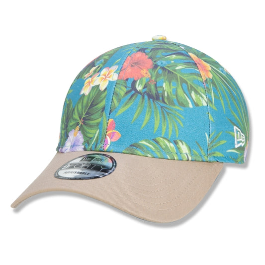 Berretto esclusivo New Era - 9FORTY Snapback a tesa curva Hawaii Vibes Edizione Floreale