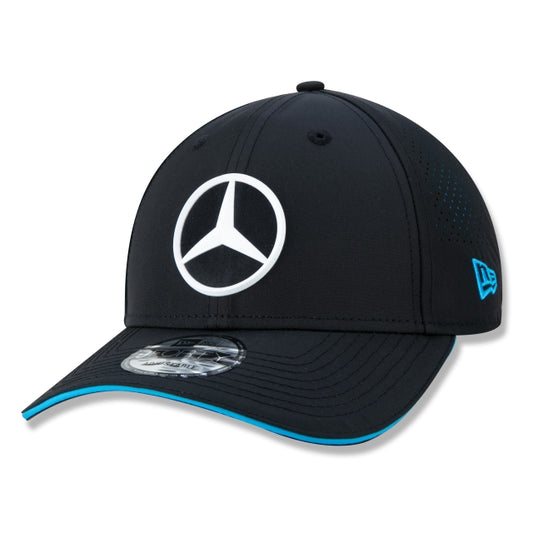 Berretto esclusivo New Era - 9FORTY Mercedes Benz EQ Formula "E" a tesa curva Edizione nera