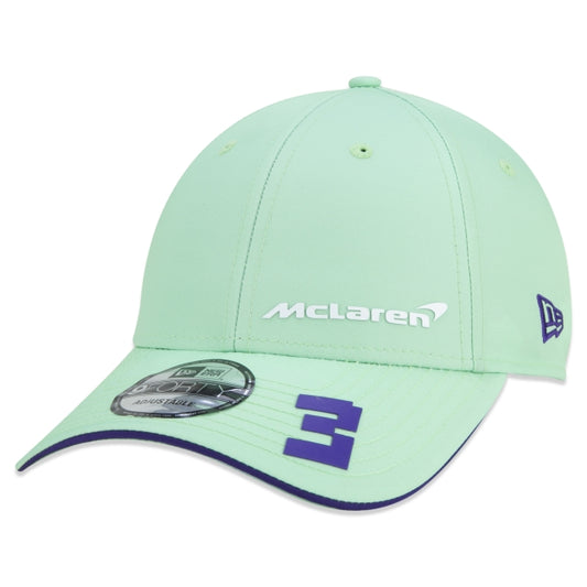 Berretto esclusivo New Era - 9FORTY McLaren GP Silverstone Daniel Ricciardo Tesa curva Edizione Verde