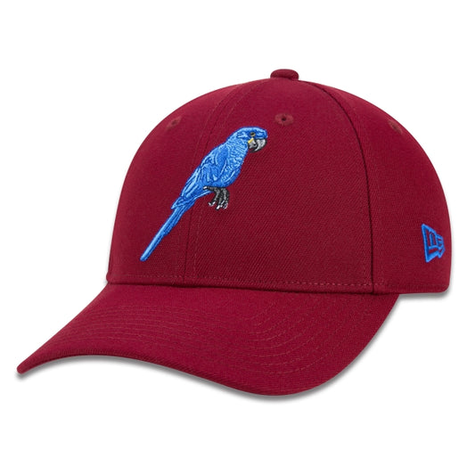 Cappello esclusivo New Era - 9FORTY Snapback Joyful Dark Red Edizione a tesa curva