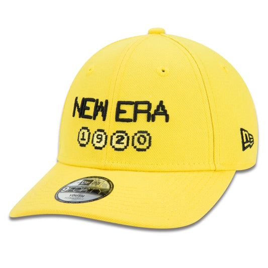 Berretto esclusivo New Era - Edizione da bambino 9FORTY giallo tecnologico a tesa curva