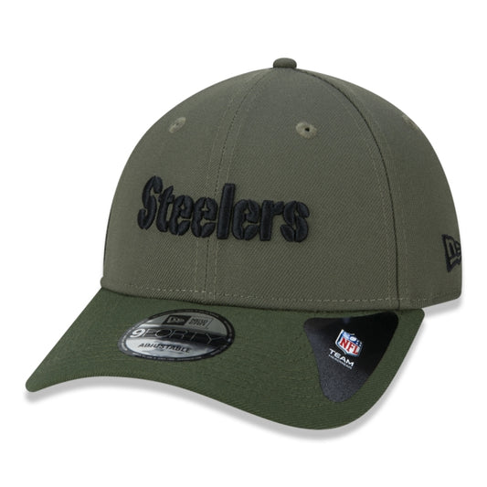 Gorra exclusiva New Era - 9FORTY NFL Pittsburgh Steelers Gorra edición militar