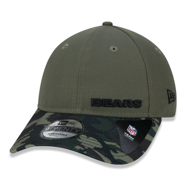 Cappello New Era Exclusive Cap - 9TWENTY NFL Chicago Bears Edizione Visiera Militare