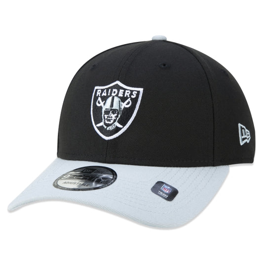 Cappello esclusivo New Era - 9FORTY Snapback a tesa curva Edizione NFL Las Vegas Raiders