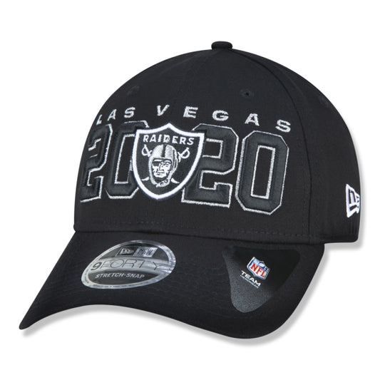 Boné New Era Exclusive - 9FORTY Stretch Snap Draft Chapéu Las Vegas Raiders NFL Edition