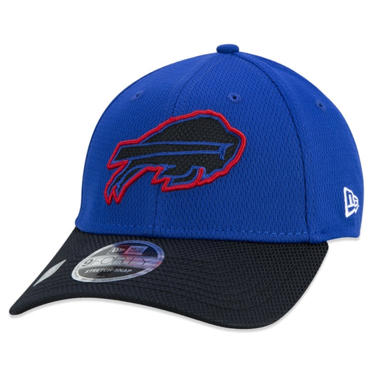 Berretto esclusivo New Era - 9FORTY Buffalo Bills Sideline Cold Weather Tesa curva Edizione Blu
