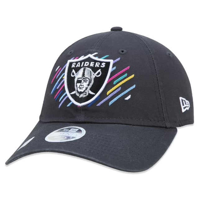 Berretto New Era Exclusive - Donna 9TWENTY Las Vegas Raiders Crucial Catch Tesa curva Edizione Nera