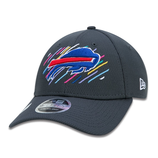 Berretto esclusivo New Era - 9FORTY Stretch Snap Buffalo Bills Crucial Catch Tesa curva Edizione Nera