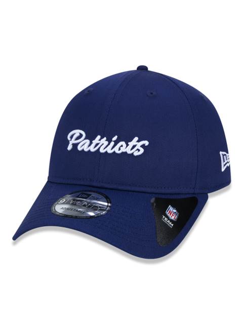 Cappello esclusivo New Era - 9TWENTY Cappello regolabile a tesa curva NFL New England Patriots Edizione Storia Essenziale